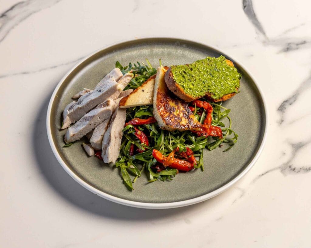 Chicken Rocket Salad