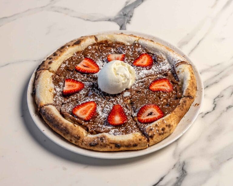 Nutella Dessert Pizza